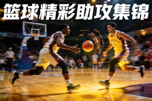 篮球精彩助攻视频集锦：妙传配合瞬间